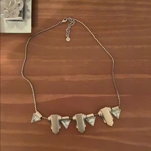 LOFT geometric necklace